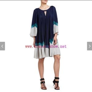 BCBGMAXAZRIA ALESSANDRA COLOR-BLOCKED